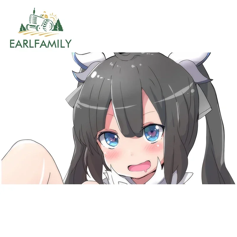 

EARLFAMILY 13 см X 7,3 см для DanMachi-Hestia VAN наклейка аниме лобовое стекло мультфильм лобовое стекло багажник фургон наклейки на автомобиль на холодильник