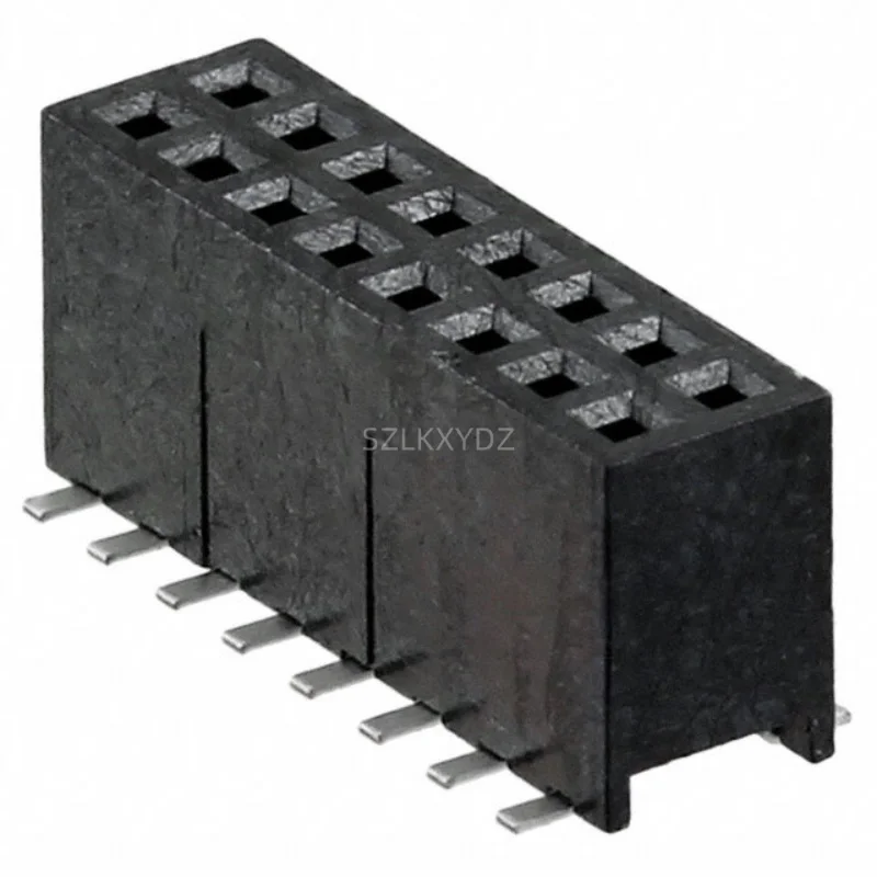 

5PCS/LOT 20021321-00016C4LF P=1.27MM CONN RCPT 16POS 0.05 GOLD SMD