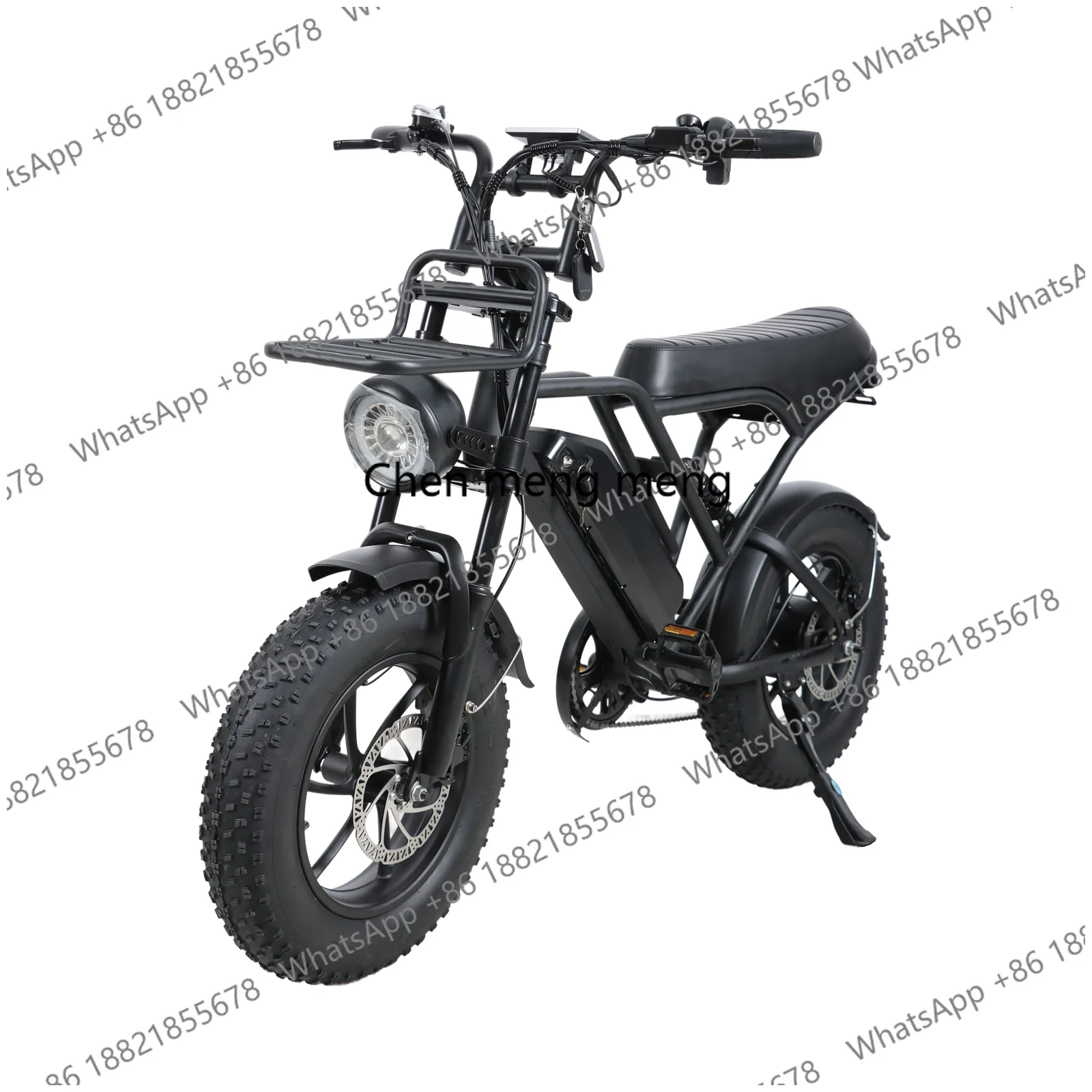 

16 Inch 350w 13Ah Hybrid Motor E Bike Full Suspension Electric Fat Tire Bike Mini Dirt Teenager Child Bicycle