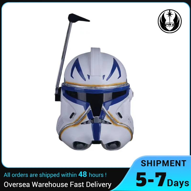 

PHS Captain Rex Helmet, Pvc Battle Mask ,Costume Halloween Party Prop Colonel Clone Cosplay for Children, Adult Toys