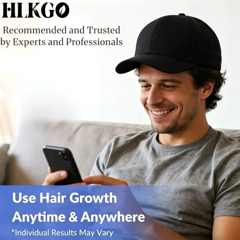 Advanced 510K Certified 96 Diodes 5mW 650nm LLLT Laser Cap for Stress Related Hair Loss Fast Regrowth Men Women Home Physiothera