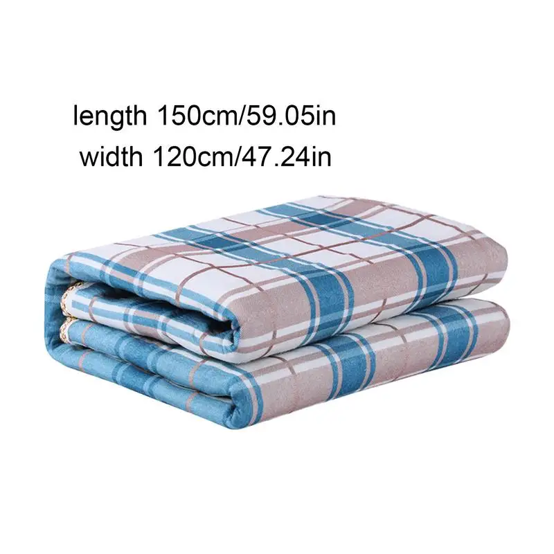 Electric Blanket Car Travel Bed Throw Blanket Winter Warm Constant Temperature Fast Heating Warm Blanket Camping Electric Mat