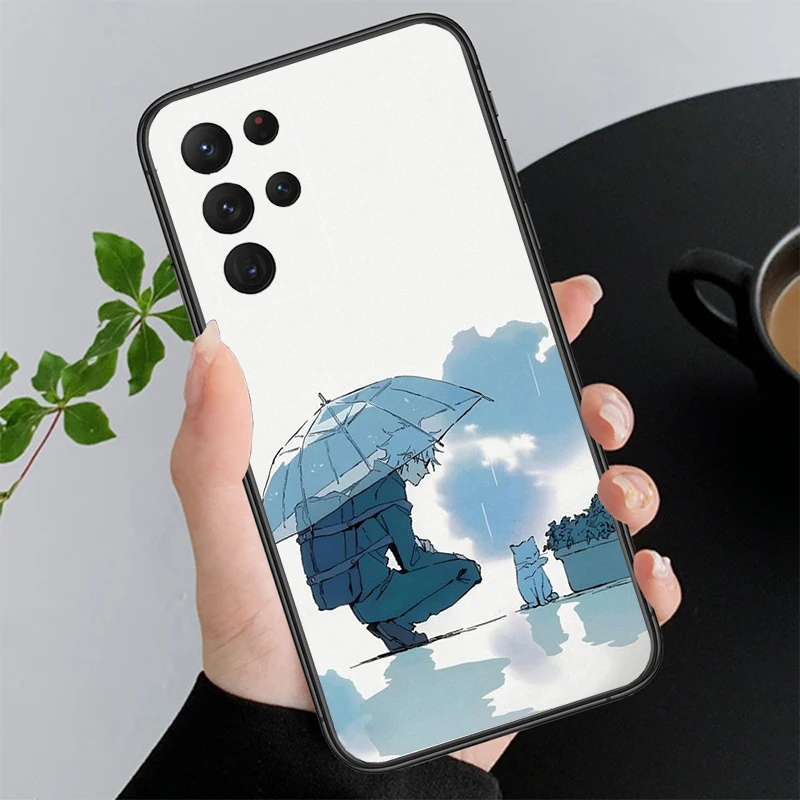 

Jujutsu kaisen Satoru Gojo Phone Case For Samsung Galaxy S25 S24 S23 S22 S21 Ultra S24 S23 S22 S21 S25 Plus S24 S20 FE
