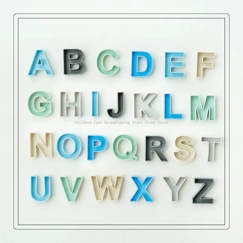 Ensemble lettres en silicone pour l'apprentissage du bain le plaisir pour les garçons les filles