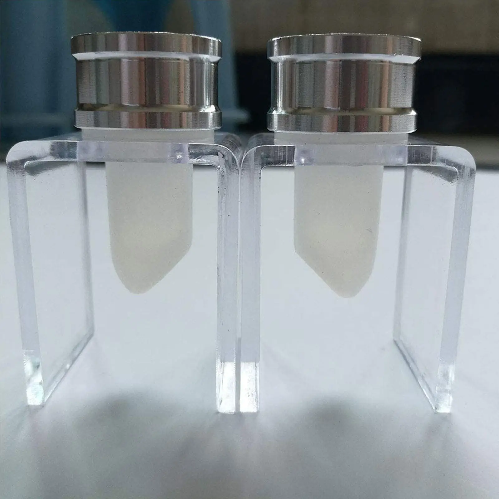 10 Pezzi Supporti per Stampi Balsamo Labbra Fai da Te, Porta Rossetti Portatili Facili da Pulire, Strumenti per il Trucco, Supporto per Balsamo Labbra Fai da Te, Porta Rossetti