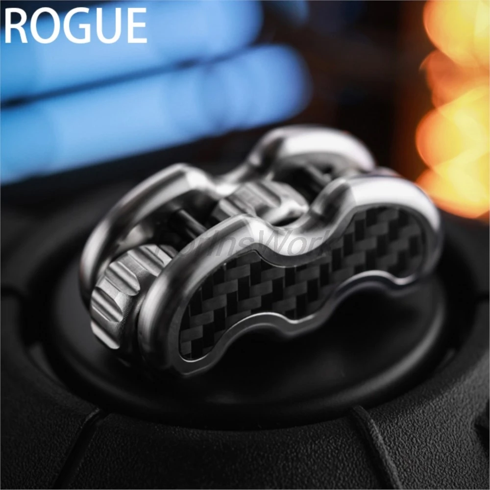 ROGUE Mechanical Paragraph Push Slider Hand Fidget Metal Fidget Autismo Accesorios Anxiety And Stress Relief