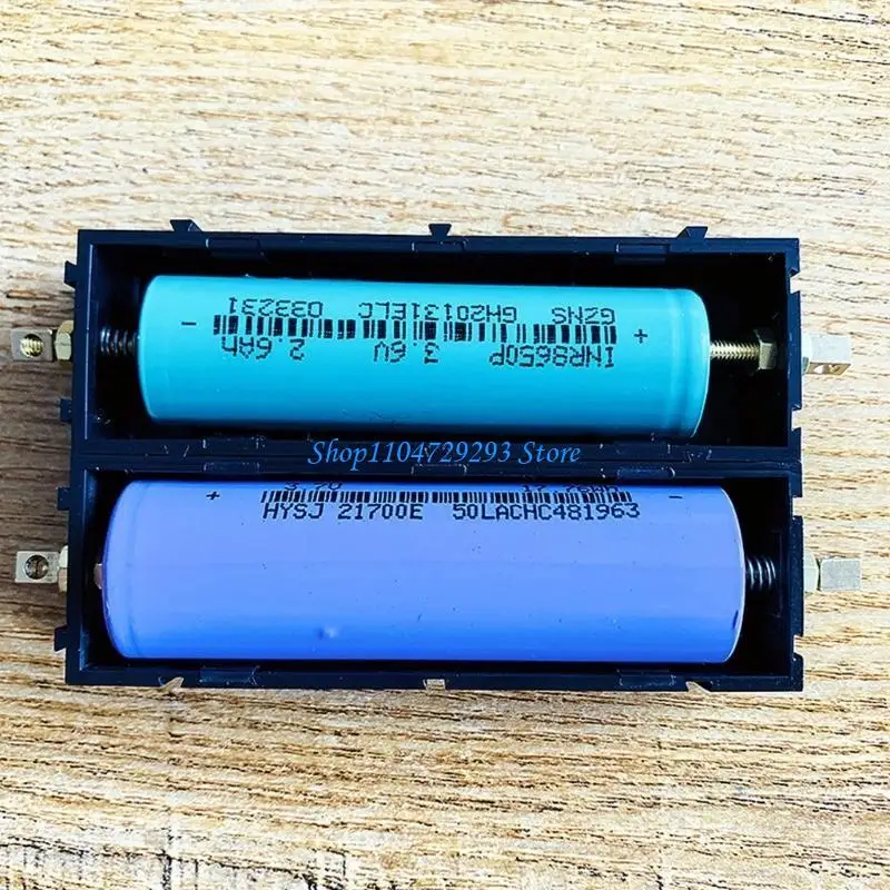 Y2GD 10 Unit 21700 Batterijcompartimentkit met koperen link voor gadgethobbyisten