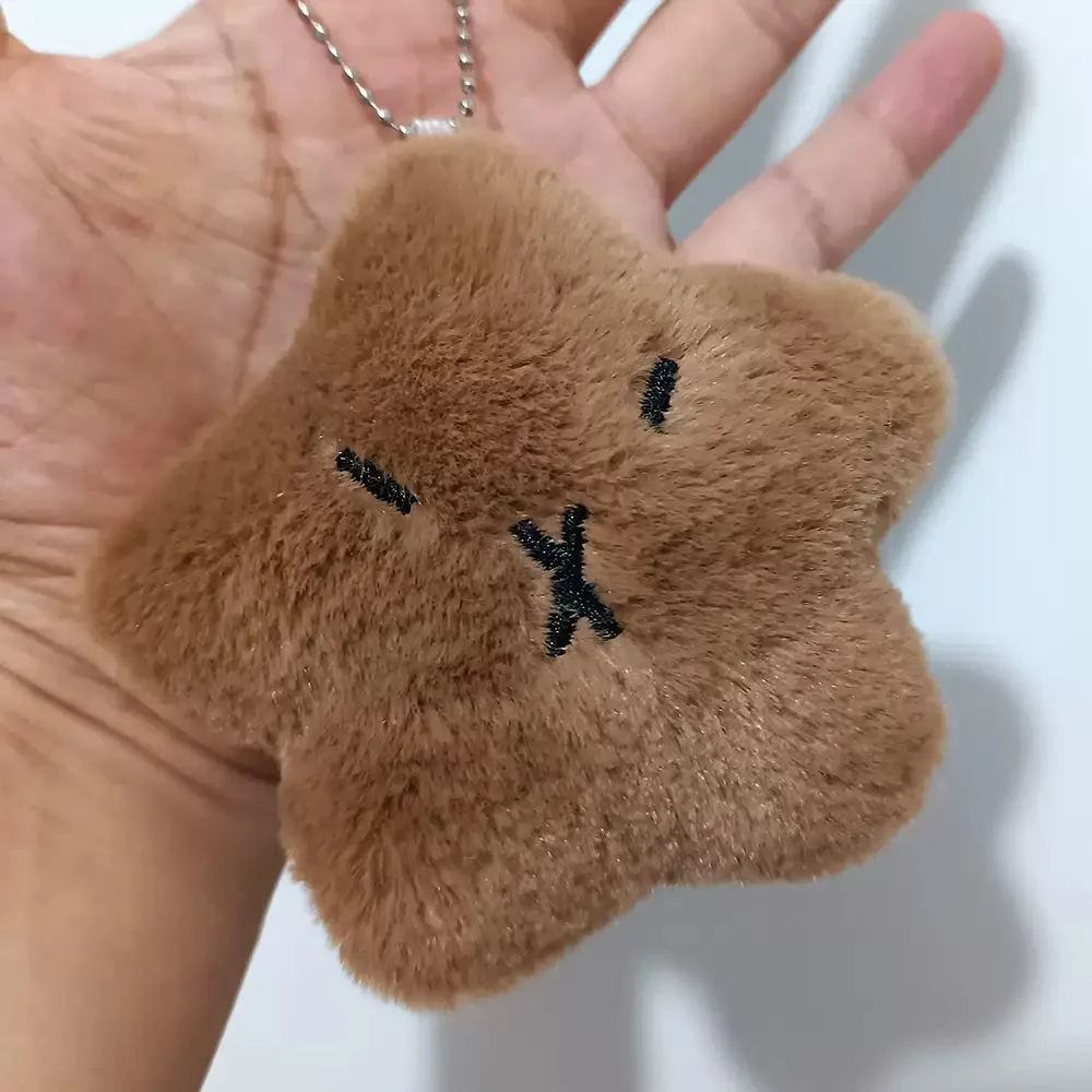 Niedliches weiches Plüschtier, Capybara-Plüschtier, Quietschspielzeug, Cartoon-Taschenanhänger, Schlüsselanhänger, Rucksack, Auto, Tasche, Schlüsselanhänger