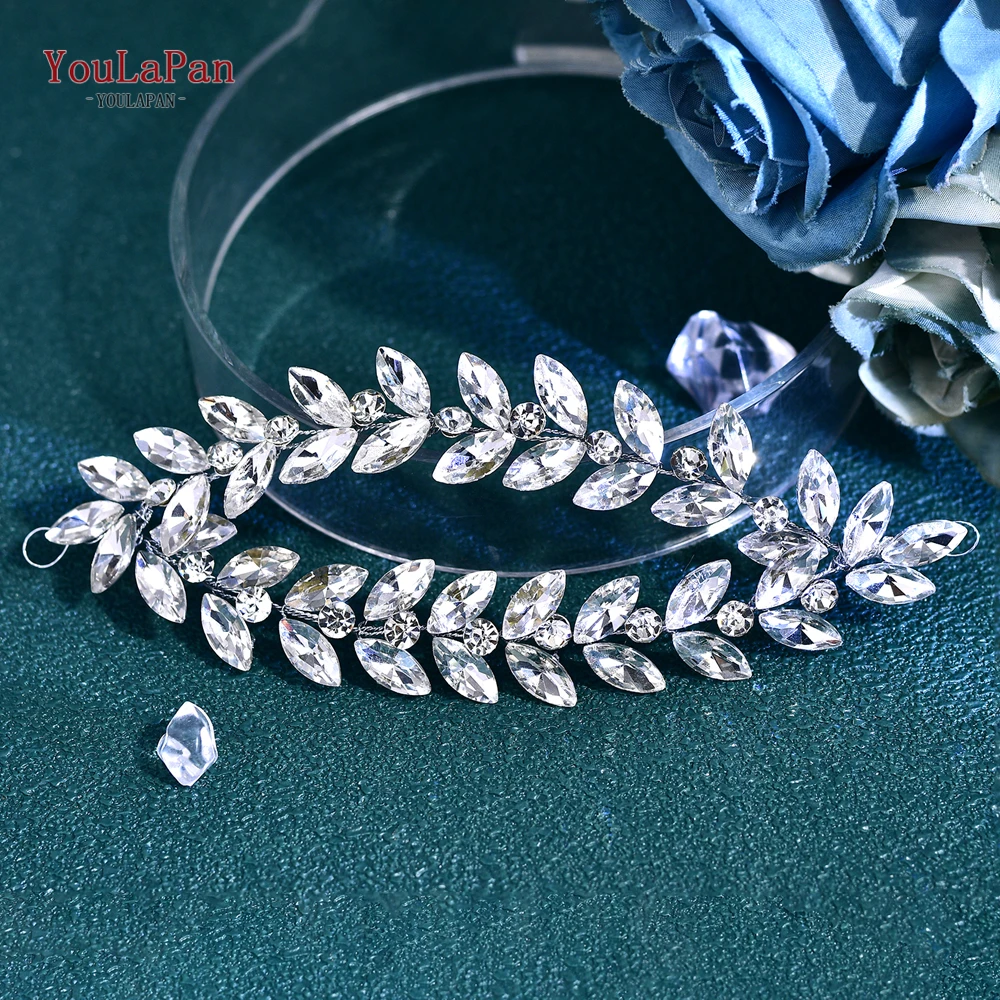 YouLaPan Wedding Dress Belt Silver Color Rhinestone Bridal Party Gown Waist Accessories Luxury Women's Belt Jewelry SH792