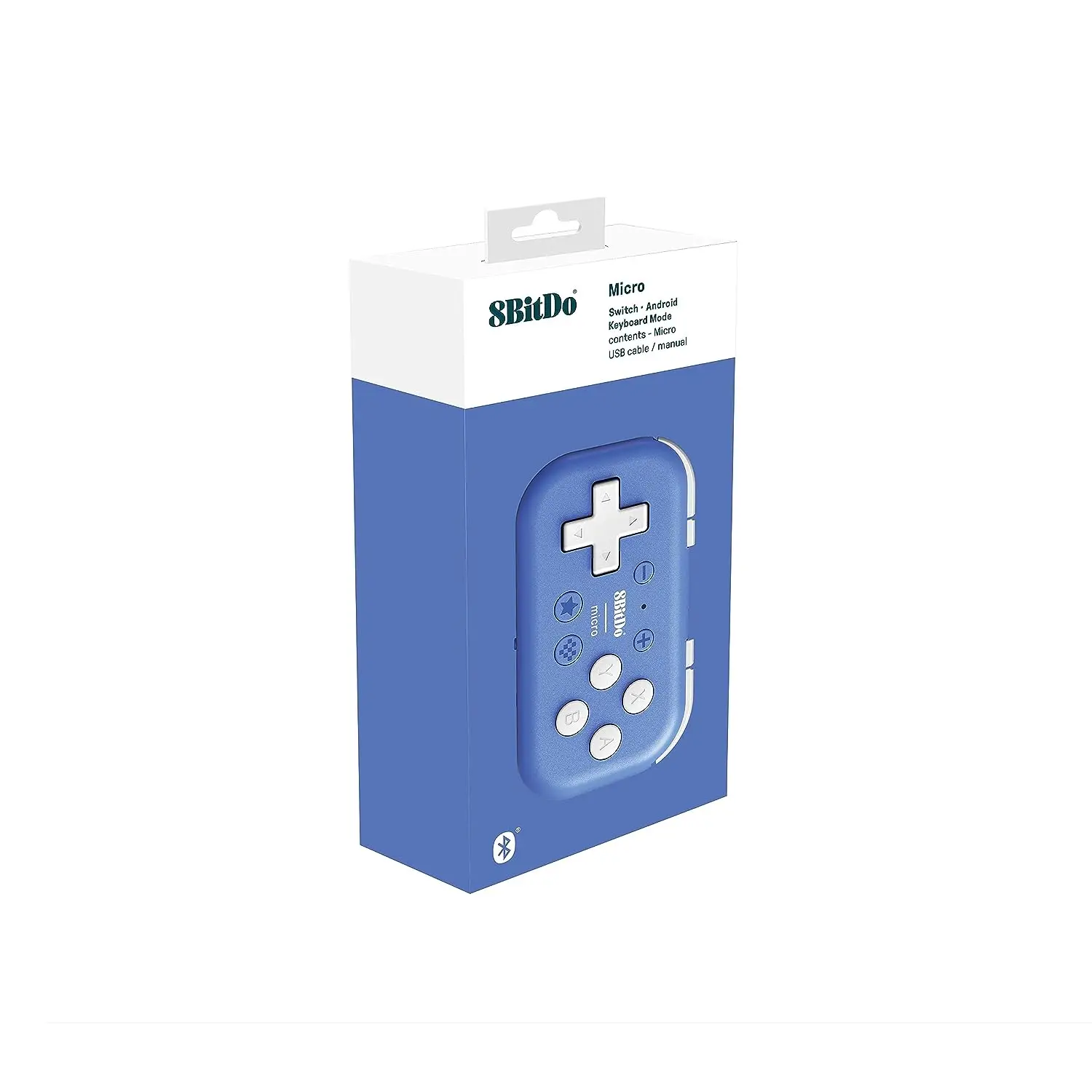 【¥2,382】8BitDo Micro Bluetoothミニゲームパッド ブルー 特別割引-アリエク特価アラート