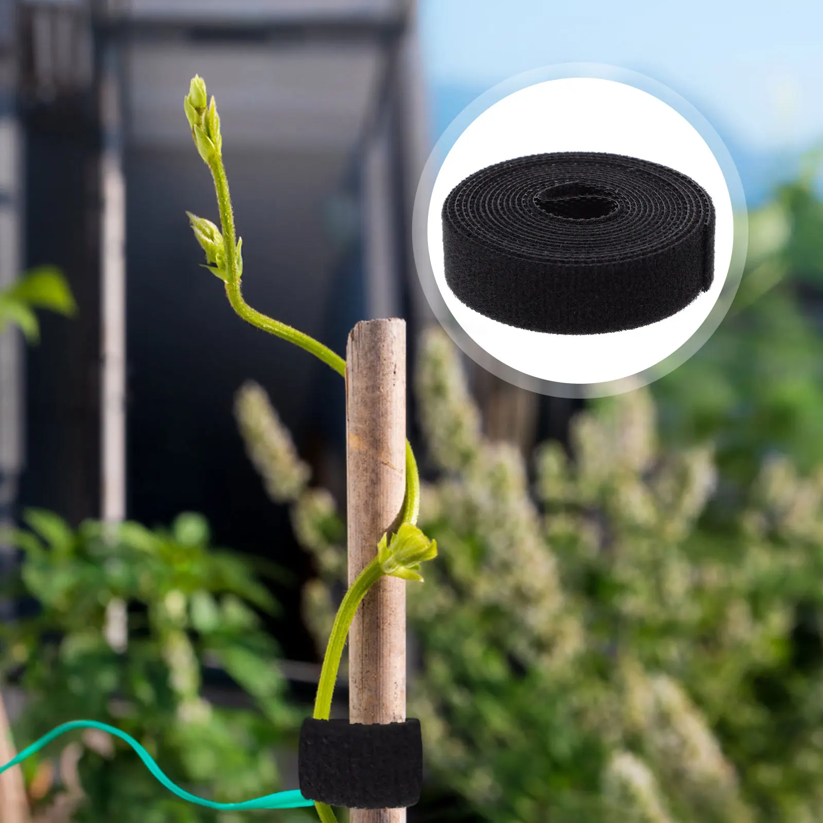 

Thickened Support Tape Garden Plant Ties Climbing Vine Flower Stem Supports Reusable Nylon Ties Ideal Tomato Cages Gardening