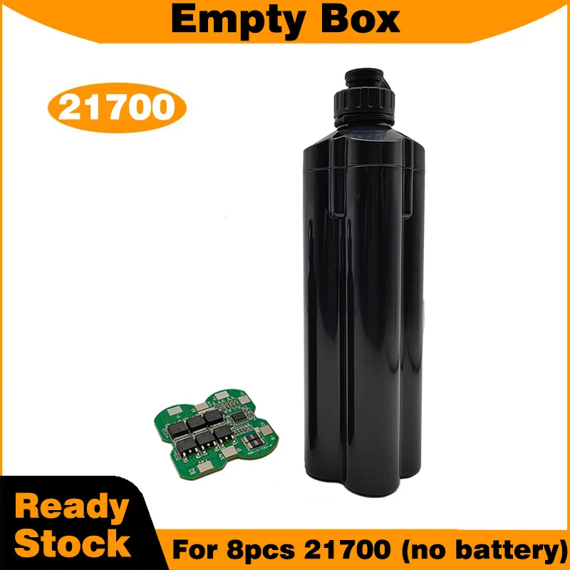 صندوق بطارية فارغ و BMS وحقيبة محمولة لبكرة الصيد دايوا بطارية قابلة للشحن تدعم حزمة 8 قطعة 21700 4S ذاتية الصنع