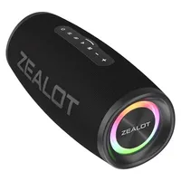 40W Powerful Bluetooth Speaker with Shock Mega Bass RGB Colorful Light Support TF Card AUX HiFi Lossless Stereo Sound Boom Box