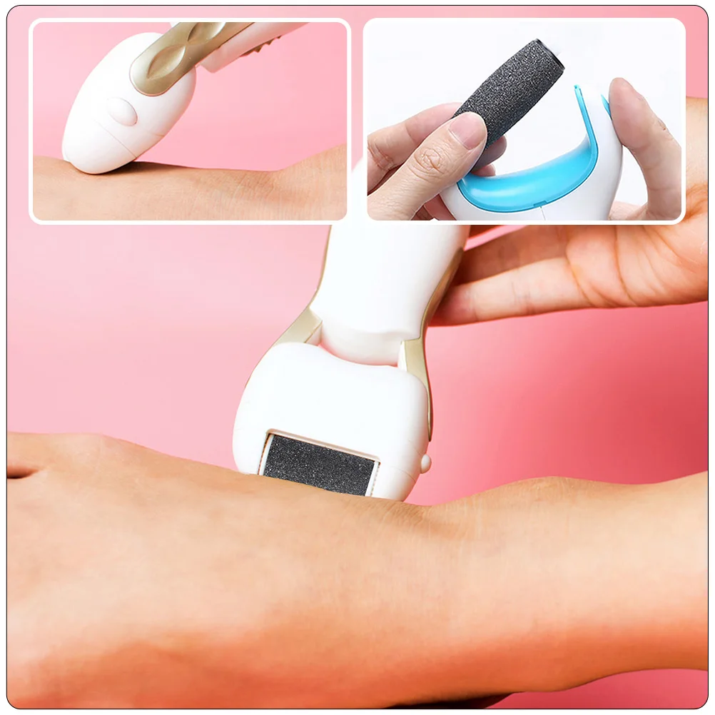 

10pcs Foot File Replacement Heads Pedicure Tools Electric Grinder Roller Dead Skin Remover Callus Care Smooth Feet