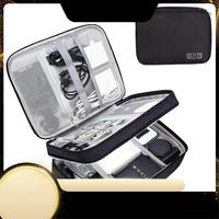 Cable Storage Bag Digital Electronics Organizer For Travel, Portable Case For Cables, Chargers & Accessories