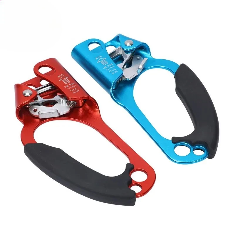 Lightweight Handheld Climbing Ascender, Right/Left-Hand for High Altitude Operation, Hiking and Rock Climbing Gear