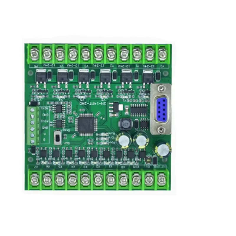 PLC industrial control board programming controller FX2N-10MR FX2N-10MT without 485 analog
