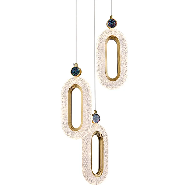 درج الثريا الكريستال الثريا الحديثة بسيطة مصباح الجدار شنقا مكتب غرفة نوم السرير خط طويل كريستال