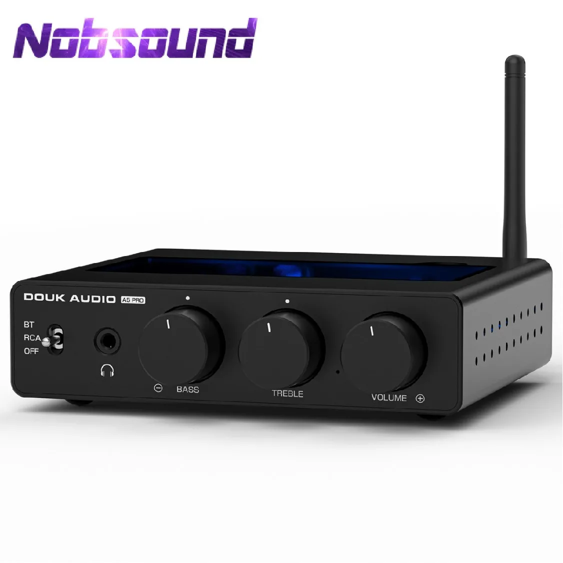 Nobsound A5 PRO TPA3255 Bluetooth 수신기 디지털 앰프 HiFi 클래스 D 앰프 스테레오 오디오 앰프