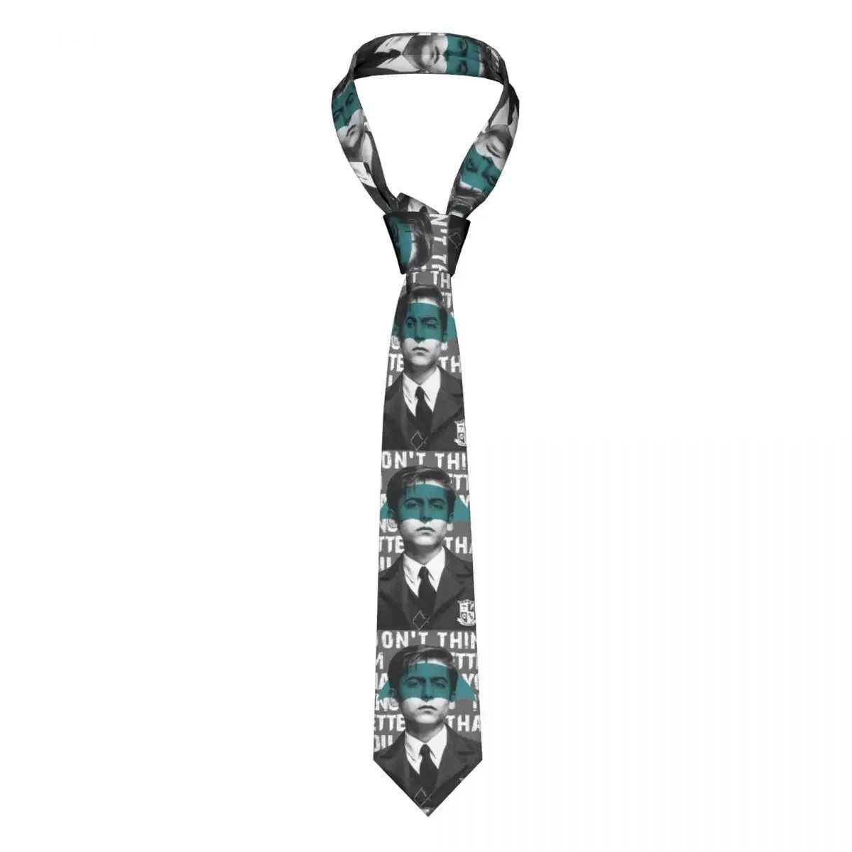 

Umbrella Academy I Know I'm Better Than You Necktie 8 cm 5 Neck Tie for Mens Suits Accessories Gravatas Cosplay Props