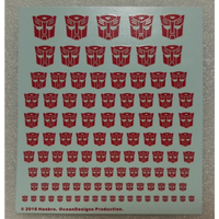 In Stock Deformed Toys G1 Autobot Bopai Logo Water Sticker Sticker