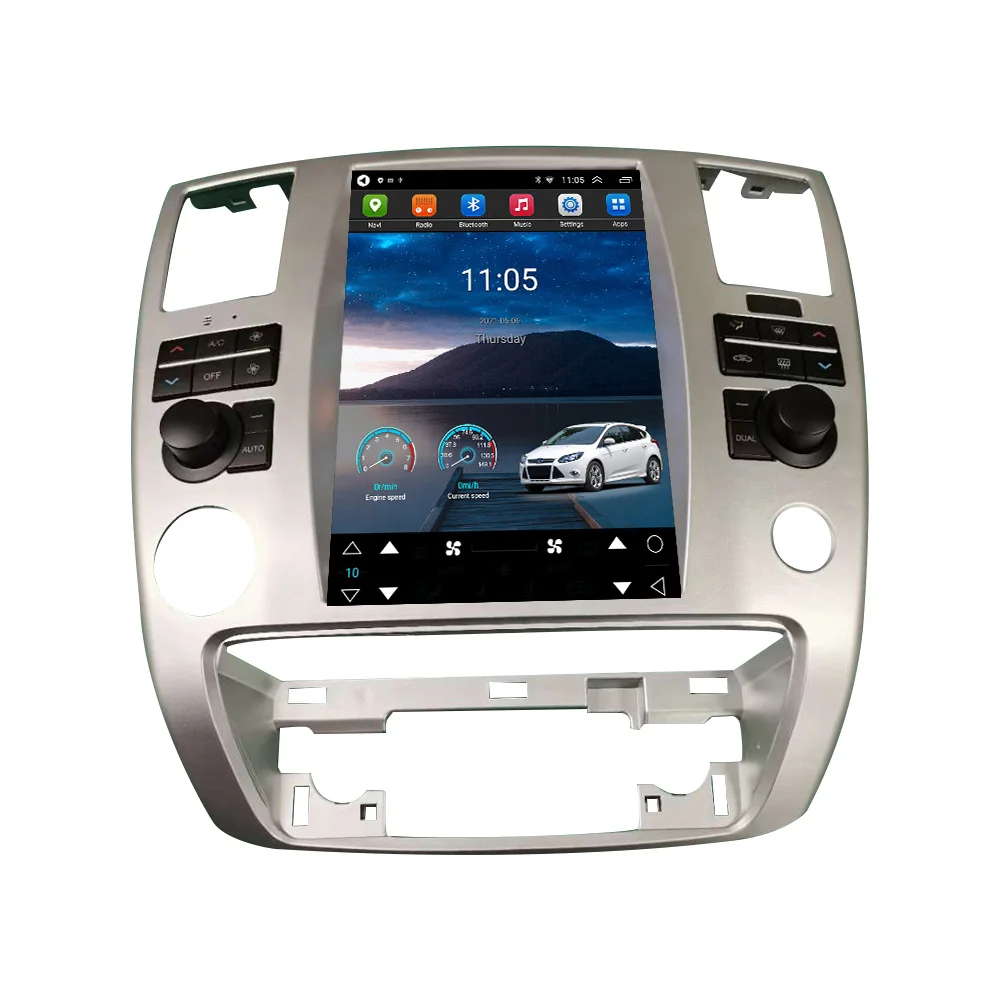 Android 12 Car Radio Multimedia Player For Nissan Patrol Armada Infiniti QX56 2006 - 2012 GPS Navigation Auto Stereo Head Unit