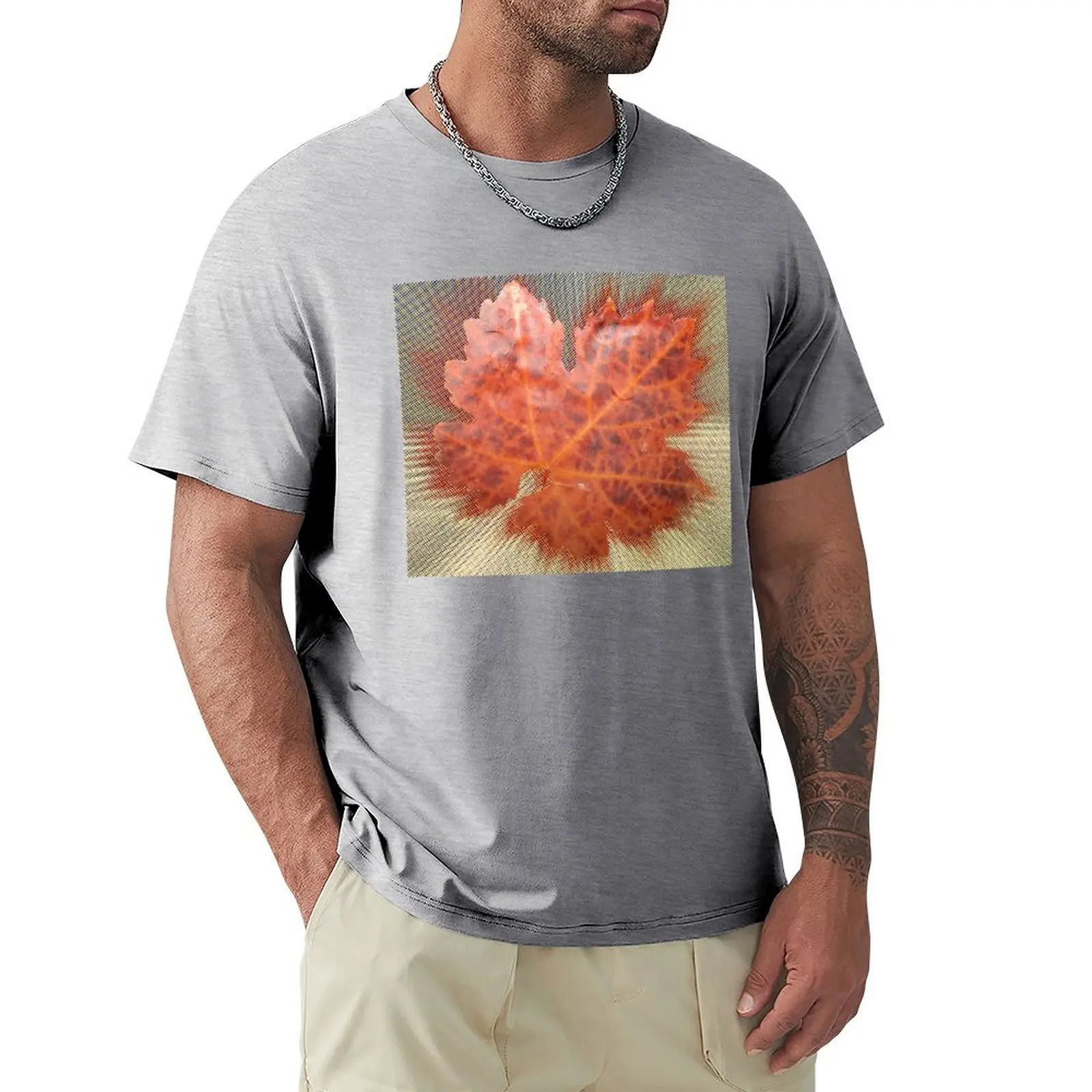 

Maple Leaf T-Shirt customizeds funnys plus sizes korean fashion mens t shirts