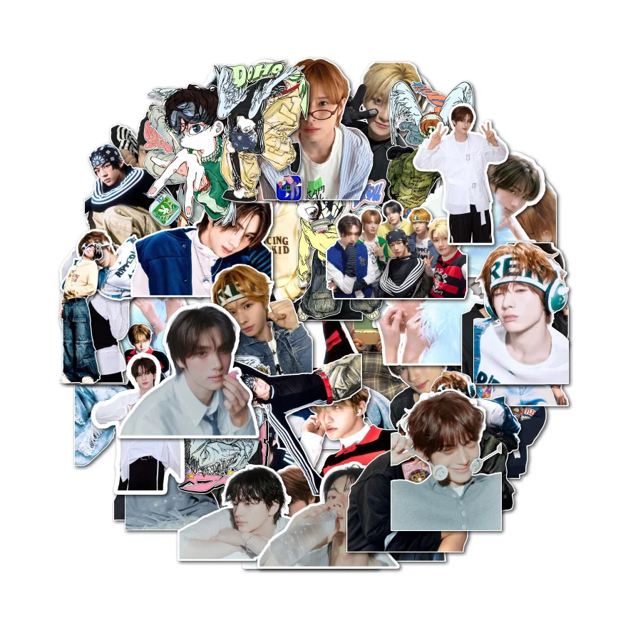 

55Pcs TWS New Series Fourth Mini Album Play Hard HD Waterproof Stickers Notebook Stickers SHINYU DOHOON YOUNGJAE HANJIN JIHOON