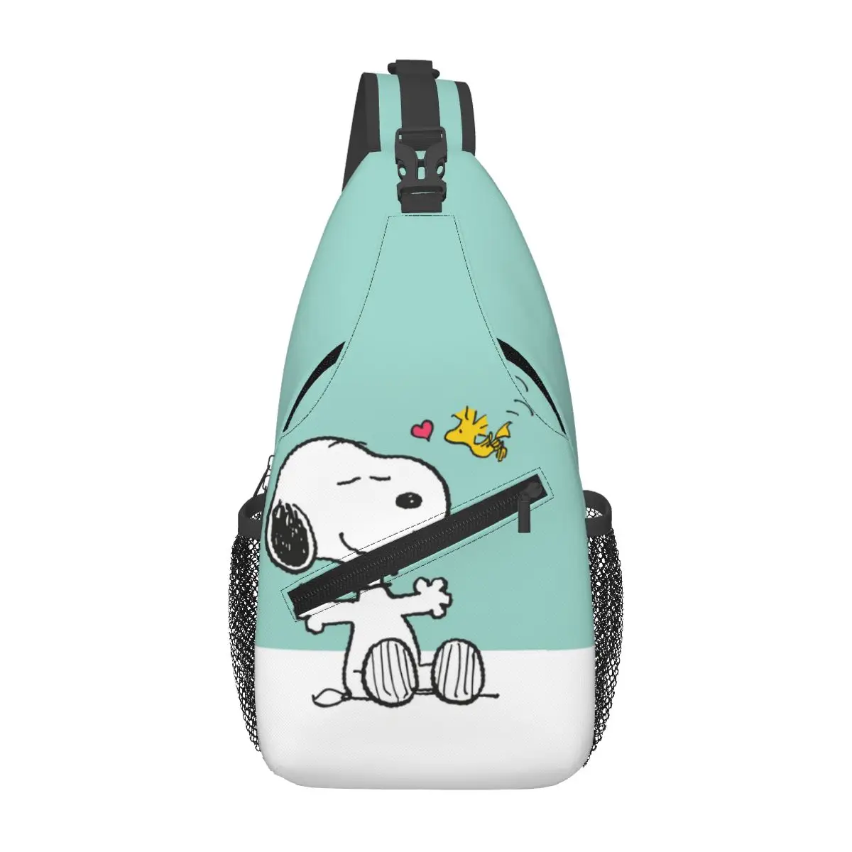 Niestandardowe drukowanie 3D S-Snoopys Anime plecaki do podróży torba turystyczna na ramię Crossbody plecak na klatkę piersiową Sling plecak typu Crossbody