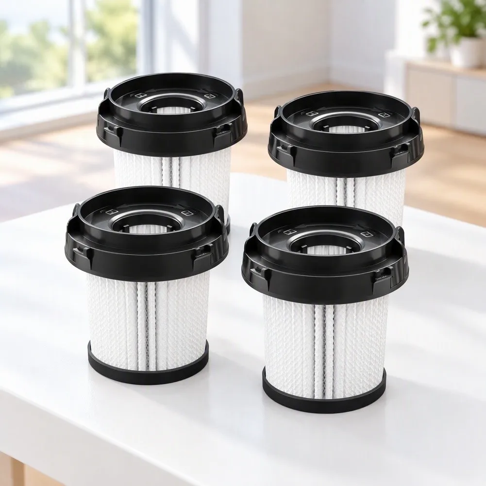 Vacuum Cleaner Filter Element- For KARDV V06 Vacuum Filters 4-Pack Replacement Vacuum Cleaner Accessories