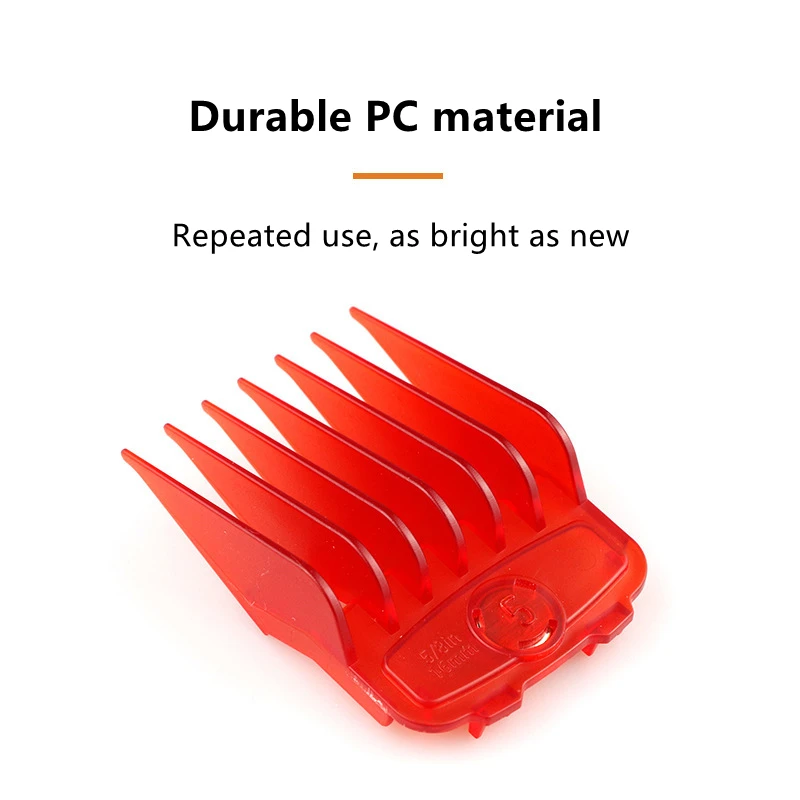 10Pcs/Set Limit Comb For Wahl Electric Clippers Magnetic Clipper Guard Barber Shop Machine Pro Hair Cutting Guide Combs Y0729