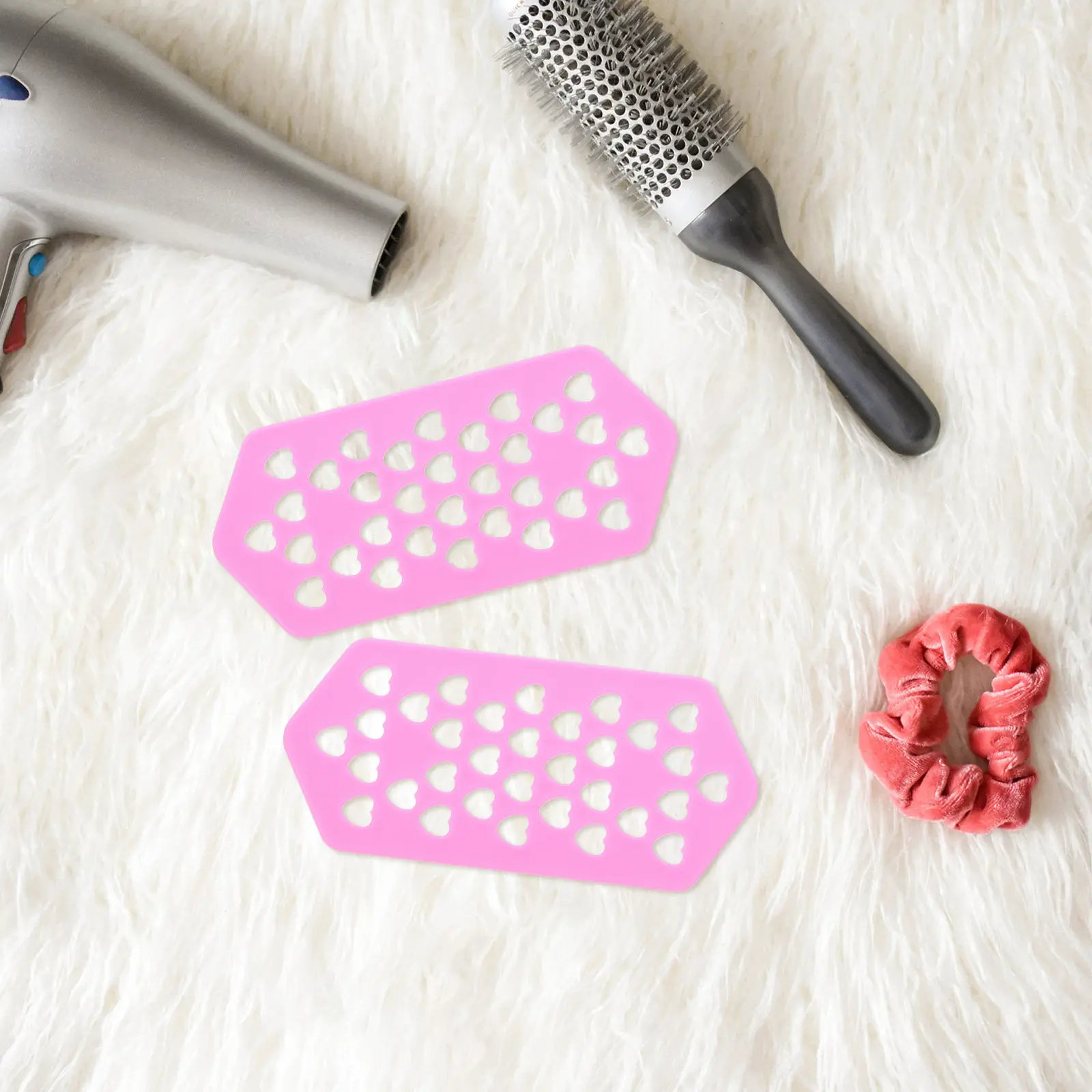 

Набор из 10 профессиональных бигуди для холодной завивки волос из АБС-пластика, без нагрева, для создания локонов, с защитой от следов, для укладки волос