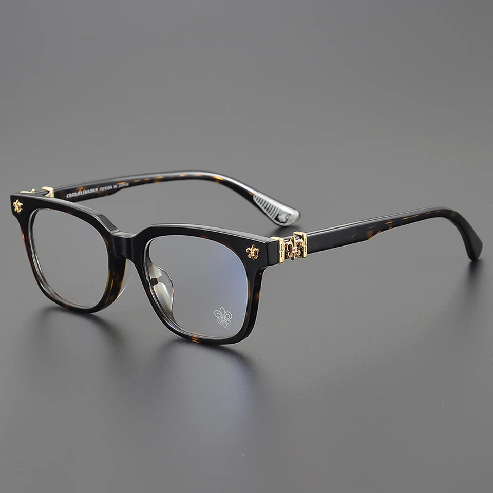 2025 Optical Women Business Computer Prescription Luxury Myopia Glasses Men Fashion Simple High End Acetate Square Glasses Frame