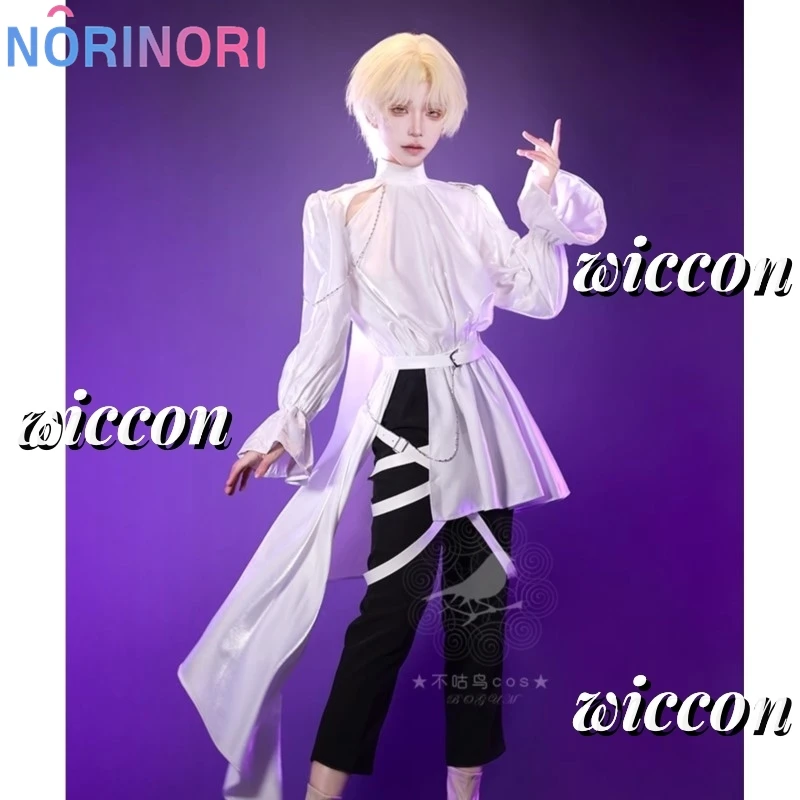 Luka Cosplay Alien Stage Costume Wig Fancy Party Clothing Tailing Suit Halloween Carnival Uniforms Occupy My Heart Woman Man