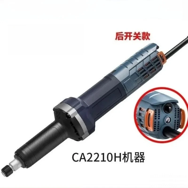 220V 1380WAC Brushless Electric Metal  Angle Die Grinder Mini Micro Cylindrical Grinder Speed-regulating Grinding Machine Tools