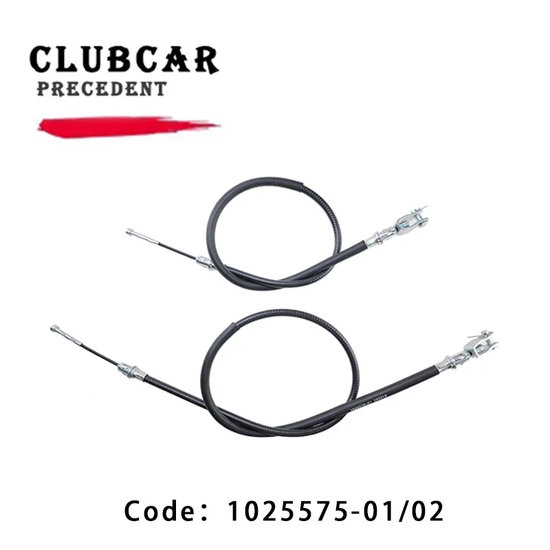 Club Car Precedent brake cables golf cart for Precedent 2004 Up Tempo 2018 Up, drive&passenger side OEM#1025575-01 1002575-02