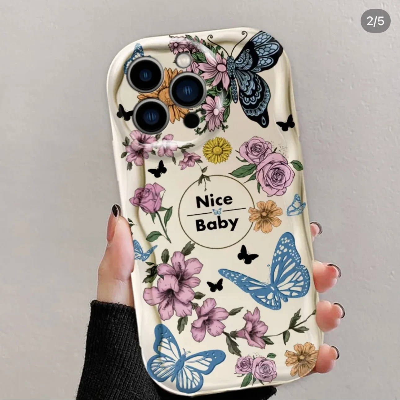 Classic Luxury Butterfly Flowers Phone Case For Oppo Reno12 Reno11 Reno8 Reno7 Reno6 Reno5 Reno4 Z F T Pro 4G 5G Soft TPU Cover