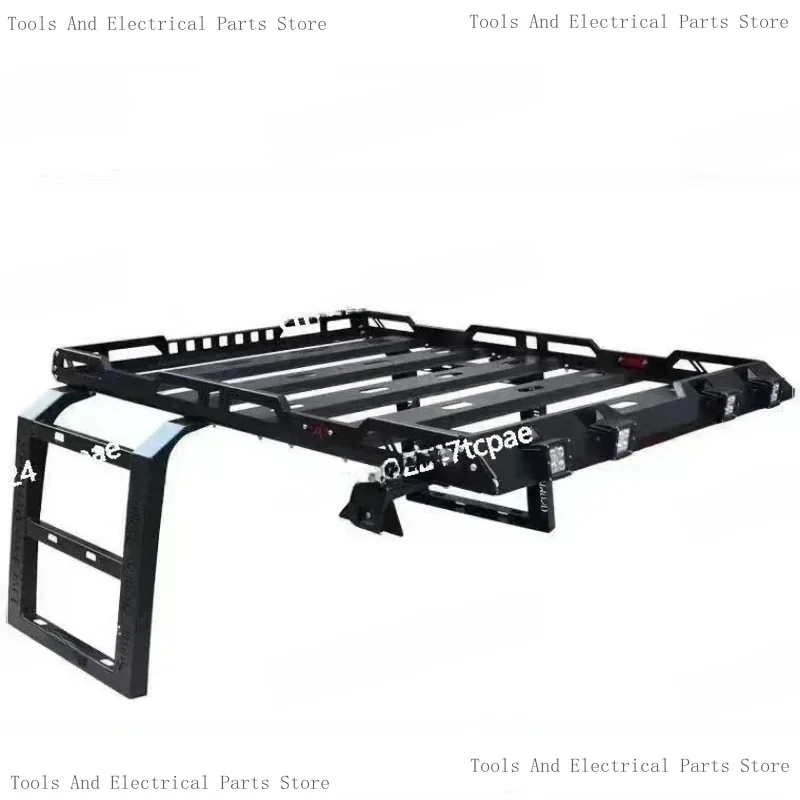 

JK JL 2/4-дверная крыша/светодиодная лестница, комплект для крепления багажника, грузовая корзина