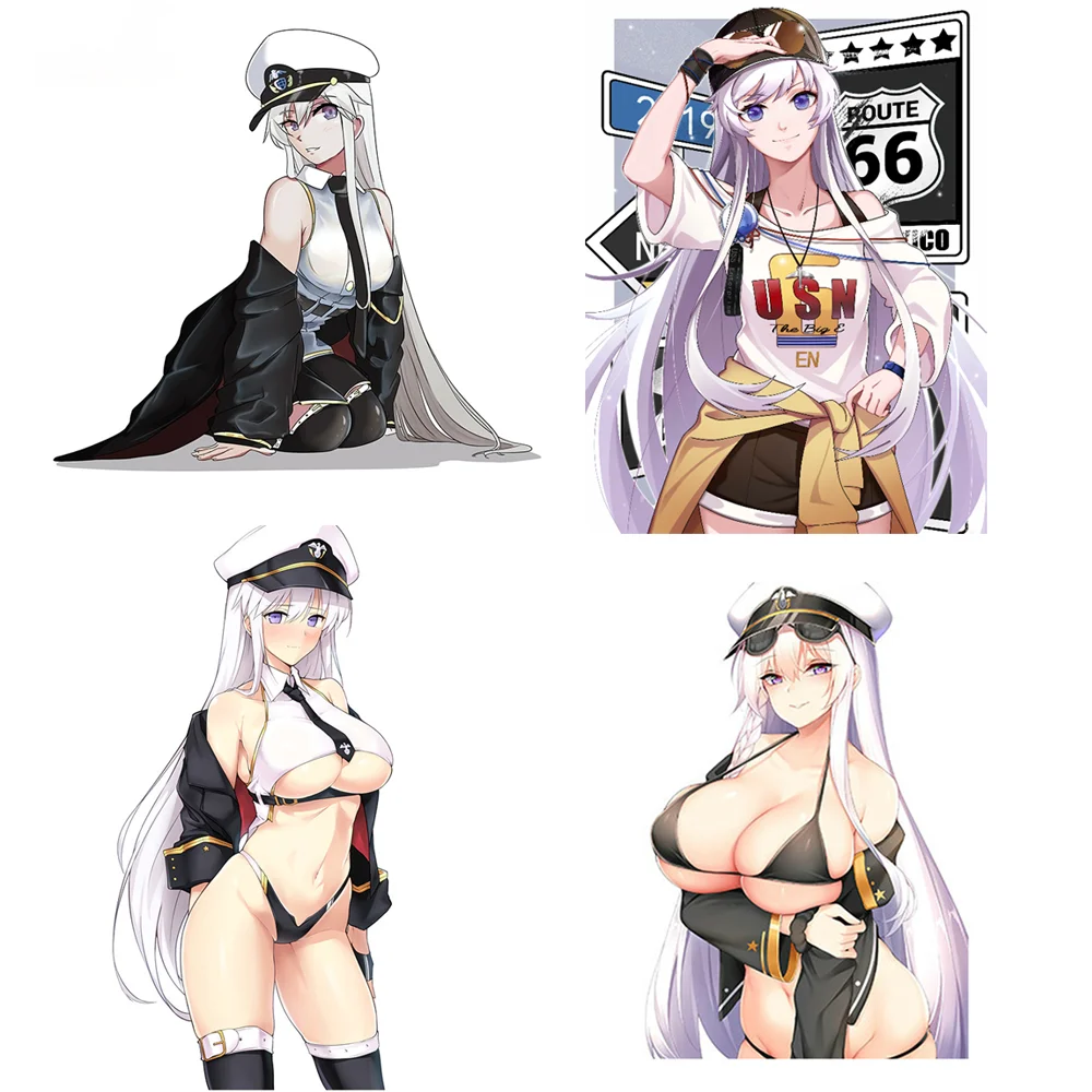 

Luggage Car Sticker Azur Lane Stickers Sexy Girl Decal Decoration Motorcycle Laptop PVC Waterproof
