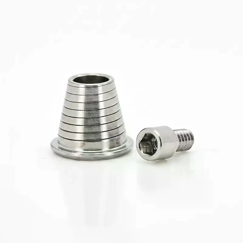 Composite Implant Abutment Components Universal Design High Precision Safe Non Irritating for Dental Hospital Surgery Use