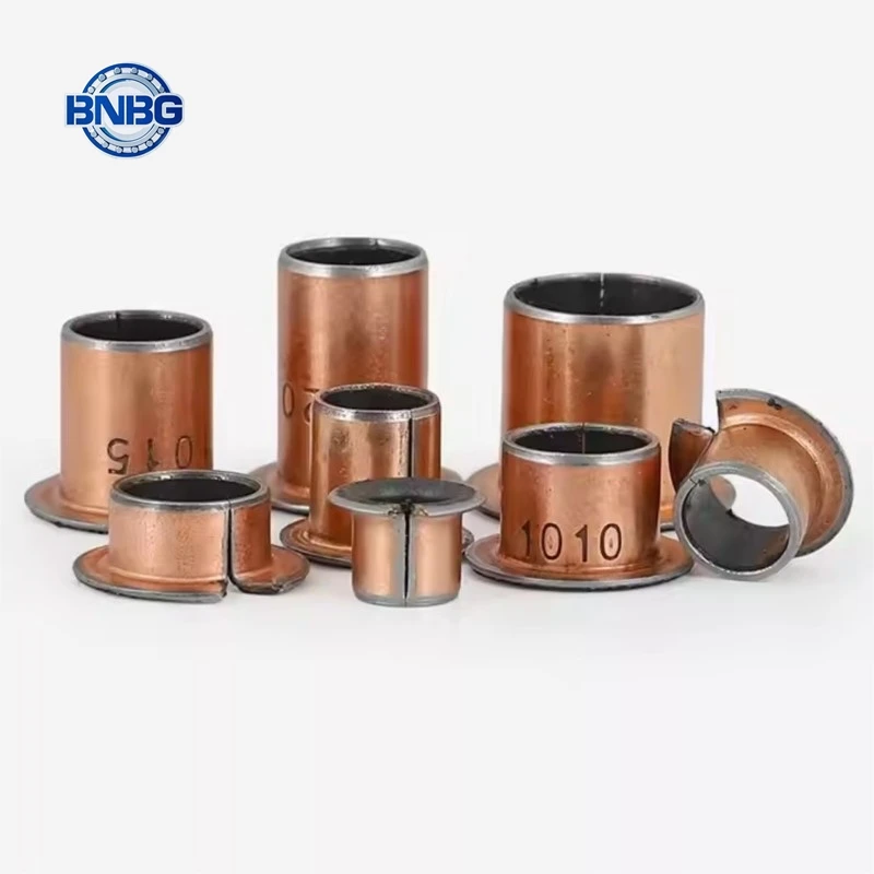 5/10PCS SF-1F Inner Diameter 6 8 10 12 14  Self-lubricating Bearing with Flanged Step Compound Copper Sleeve Guide Bush - Image 6