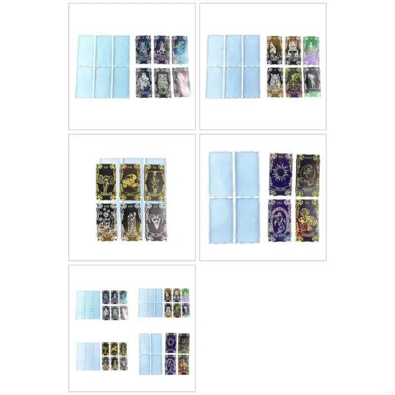 

Easy to Use Tarot Card Silicone Mold Jewelry Making Tools Resin Casting Molds Silicone Material Suitable for DIY Crafts