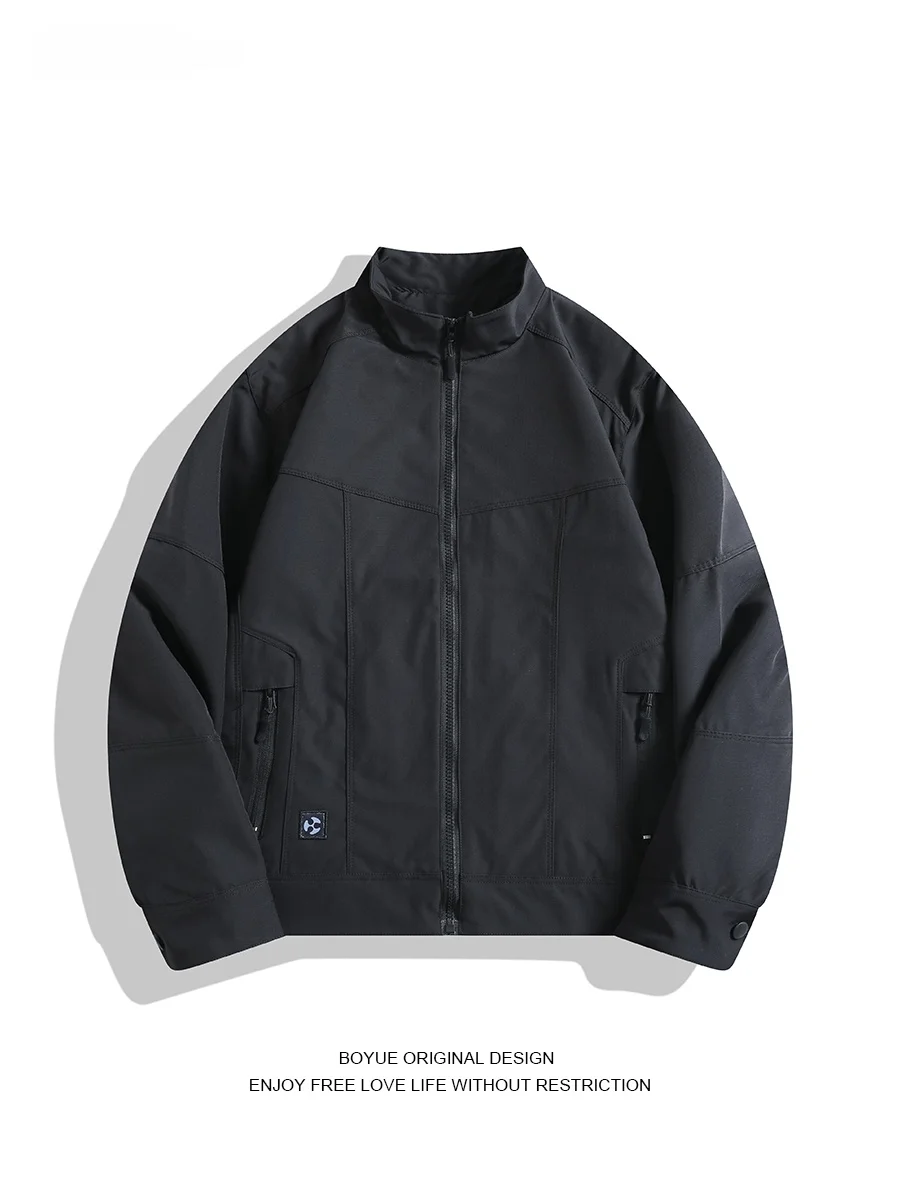 

Boyue American Sle Спецодежда Outdoor Jaet Повседневная водонепроницаемая ветровка для пешего туризма и весна-осень-зима стандартной посадки