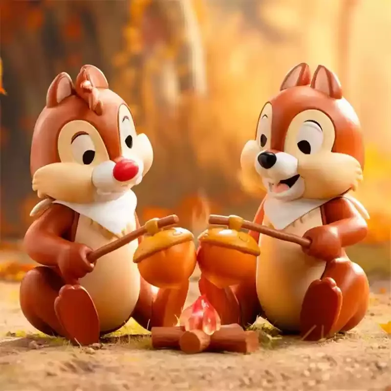 Hot Disney Chip And Dale Brothers Good Series Blind Box Figure Toy Kawai Ornaments Kids Toys Birthday Gifts Desktop Decoration