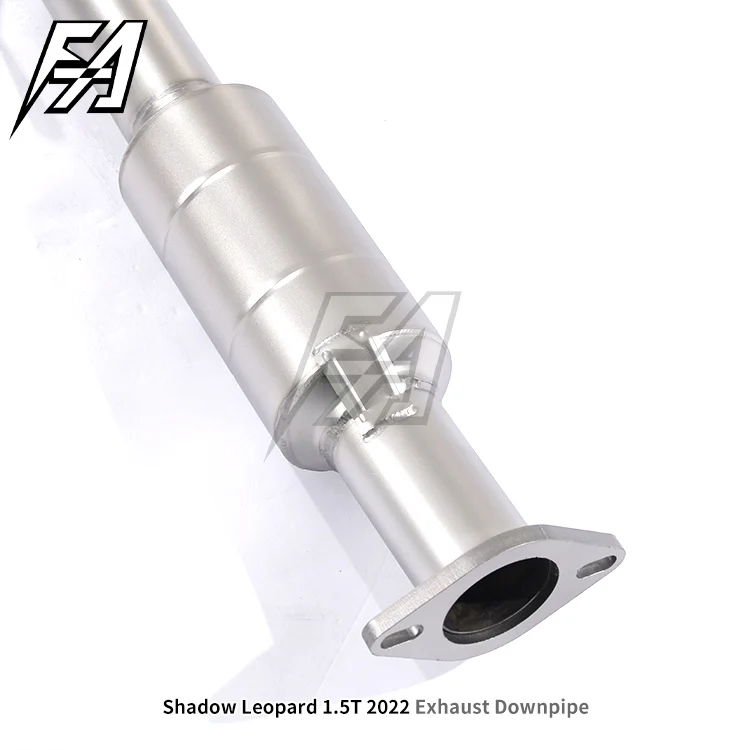 For Trumpchi Empow 1.5T 2022 Exhaust System Middle and Tail Section Cat Back Exhaust Pipe Electronic Valve Exhaust Muffler view 6