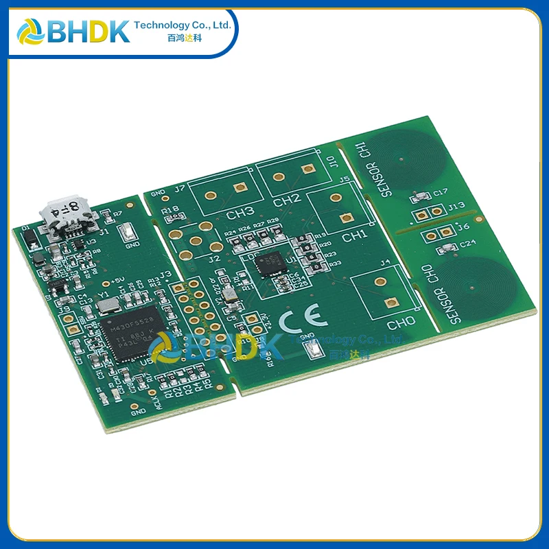 For LDC1614EVM LDC1614 28Bit Inductance To Digital Converter Evaluation Module Inductive Sensing Sensor Demo Board