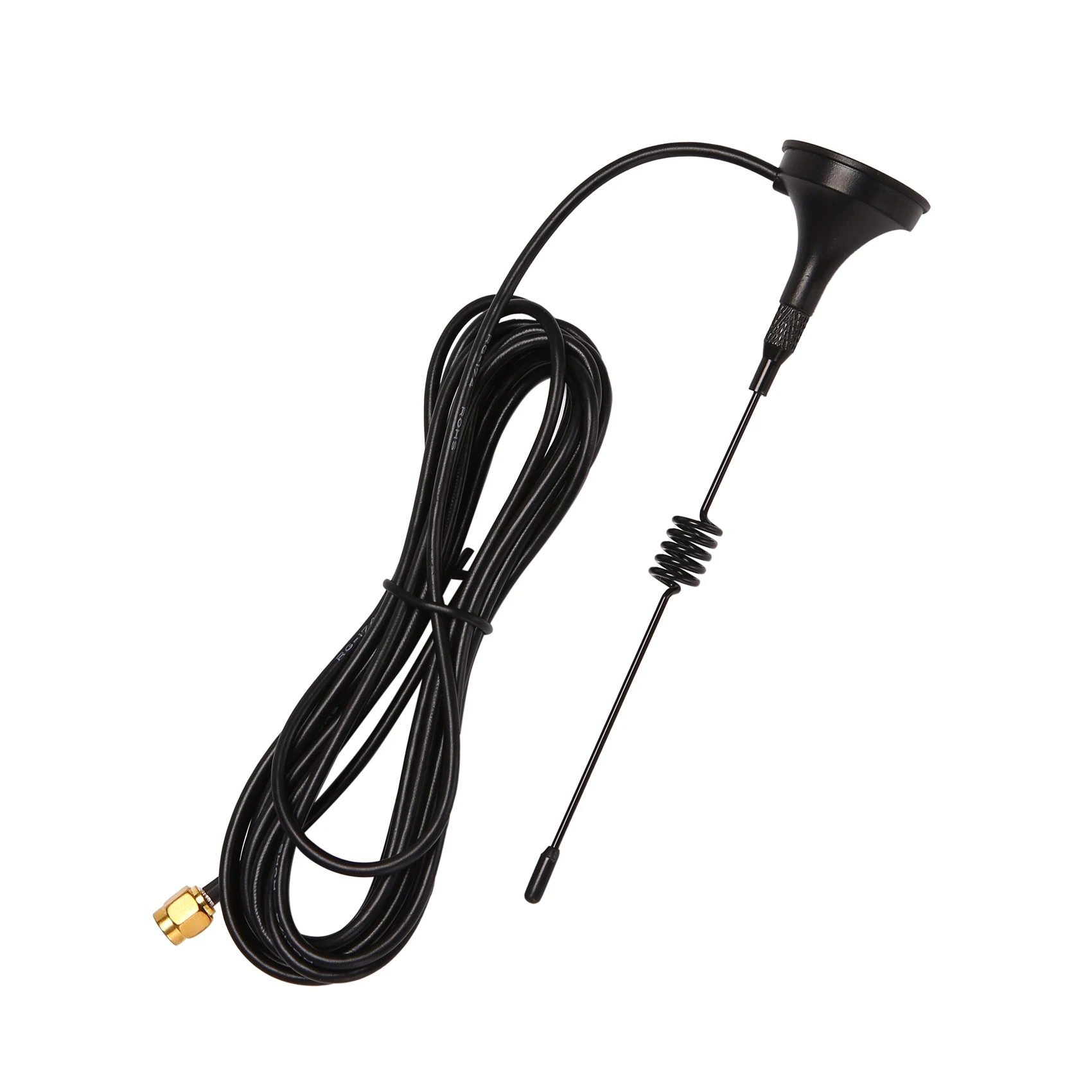 & Top Dual Band Vhf Uhf 136-174Mhz 400-470Mhz Ham Radio Antenna Handheld Two Way Radio Magnetic Base Sma Male Antenna