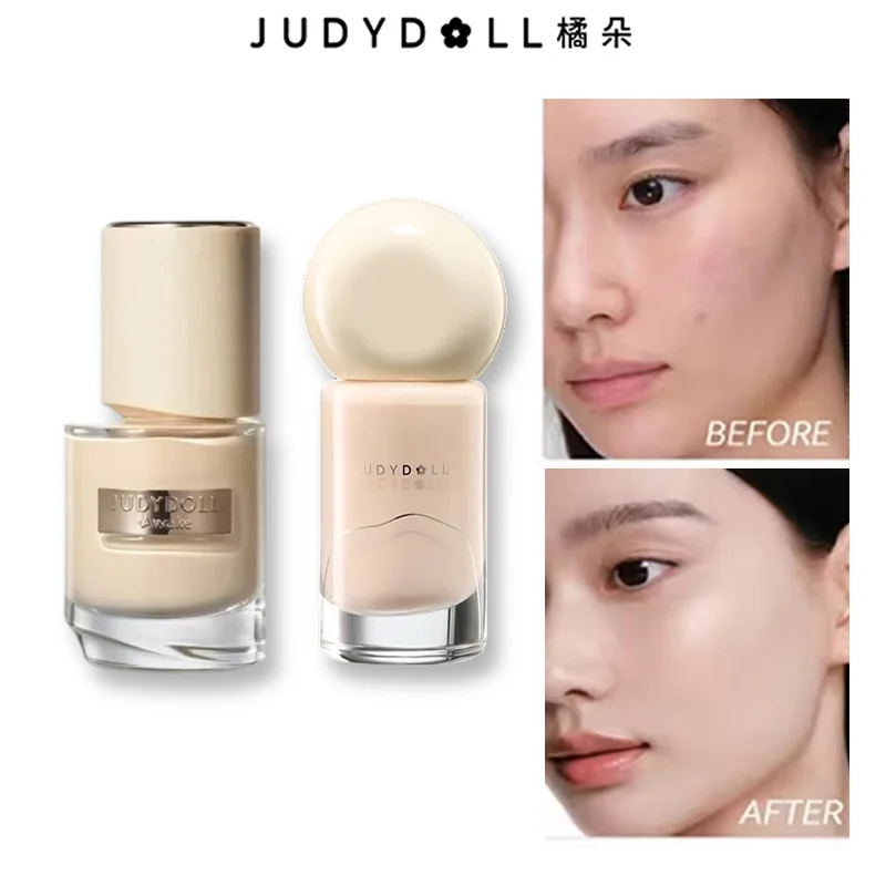 كريم أساس سائل للتحكم في الزيت من جوديدول، خافي عيوب البشرة الناعم المرطب المقاوم للماء والعرق وخفيف الوزن لمكياج الوجه يدوم طويلاً