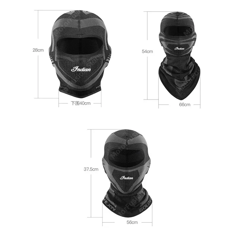 Balaclava Warm Mask Full Face For Indian FTR 1200 S FTR1200 Carbon / Rally Chief VINTAGE Scout Motorcycle Cycling Bike Scarf Hat view 6