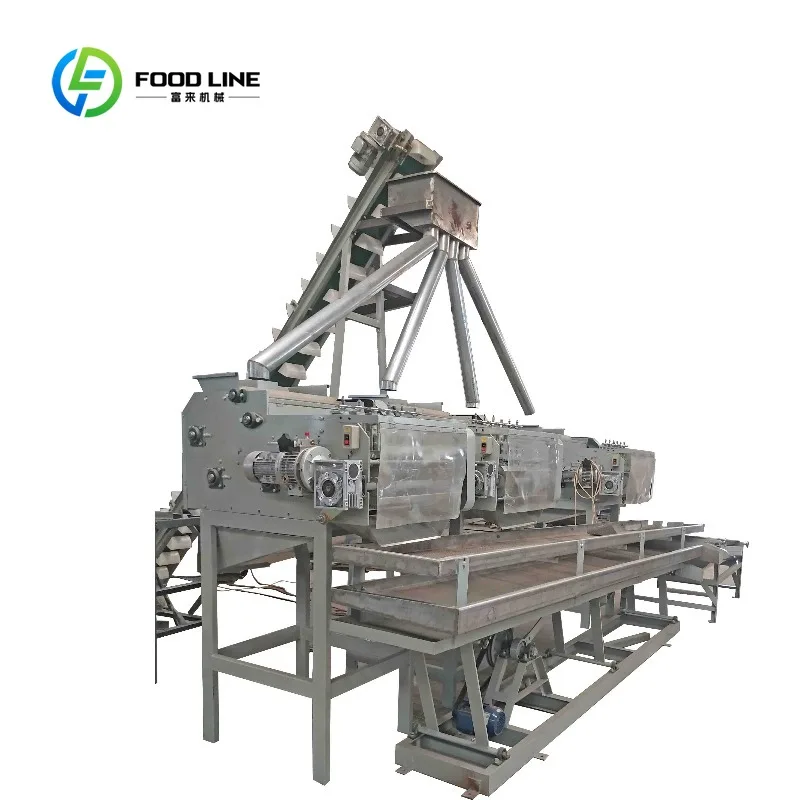 Customized Automatic Full Cashew Nut Processing Line Grading Steam Cooking Shelling Roasting Peeling Equipment Factory Price
